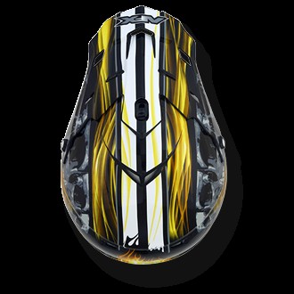Шлем AFX FX-17 Inferno BLACK YELLOW MULTI (14424022707221)