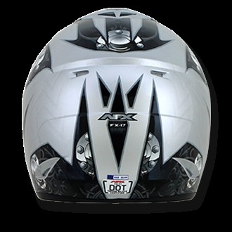 Шлем AFX FX-17 Gear SILVER MULTI (14424033784731)