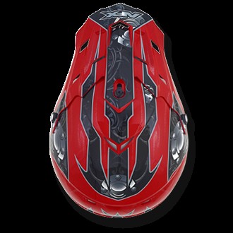 Шлем AFX FX-17 Gear RED MULTI (14424039735117)
