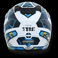Шлем AFX FX-19 Vibe LIGHT BLUE YELLOW MULTI (14424815241923)