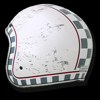 Шлем AFX FX-76 Vintage MCQ GRAPHIC PEARL WHITE (14425666469323)