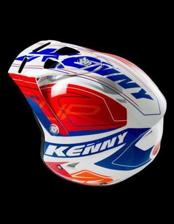 Шлем Kenny HELMET TRIAL-UP BLUE WHITE (14428498338313)
