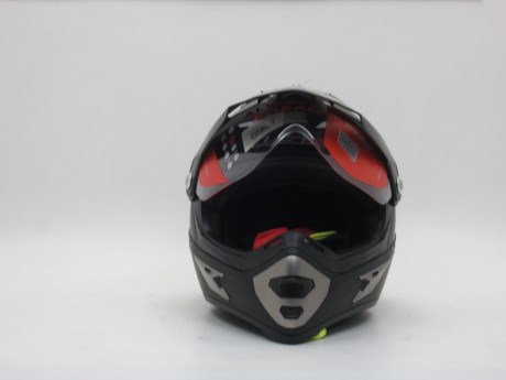 Шлем LS2 MX433 WITH VISOR SINGLE MONO Matt Black (15618097748995)