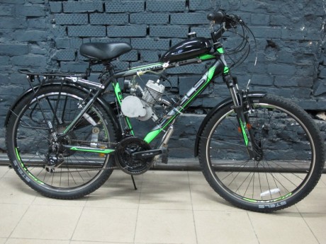 Велосипед STELS Navigator 610 с мотором 80 куб. (14447262506774)
