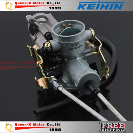 Карбюратор KEIHIN PZ30 30 мм + Visiable (ускорительный насос) + двойной тросс (14451132048959)