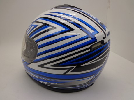 Шлем Michiru MI 120 Blue Whiter (15507639606623)