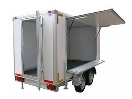 Прицеп-фургон легковой «для мобильной торговли» (без оборудования) модель 3792М4 (14468184633759)