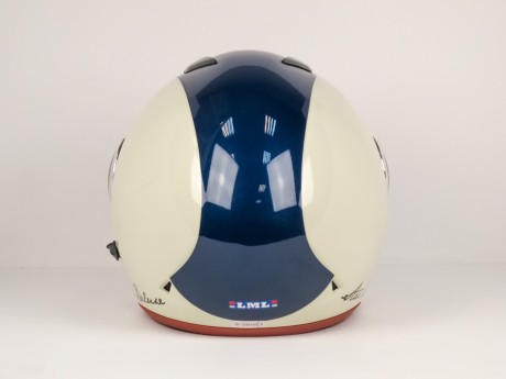 Шлем LML JET STAR DELUXE BIC AVORY-BLU MET (14640287803732)