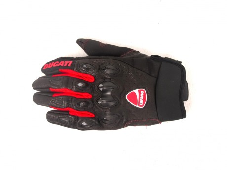 Перчатки Ducati Five Black/Red (14667024151685)