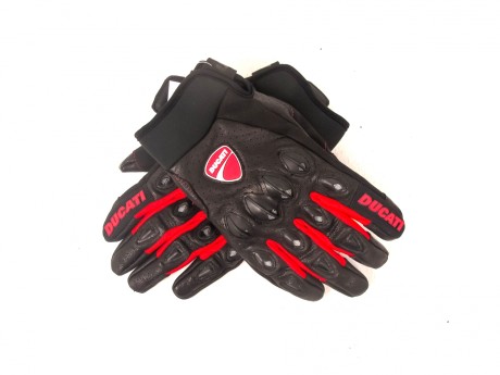 Перчатки Ducati Five Black/Red (14667024170533)