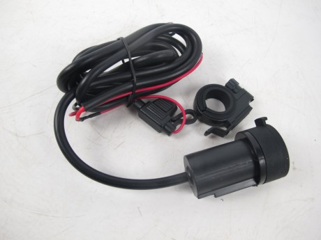 USB адаптер для мотоцикла (2 порта, водонепроницаемый) (14997898313928)