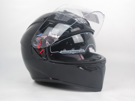 Шлем AGV K-3 SV Solid PINLOCK Black (150048505337)