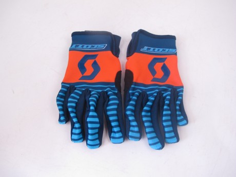 Перчатки Scott 350 Kids Track blue/orange (15006471232947)