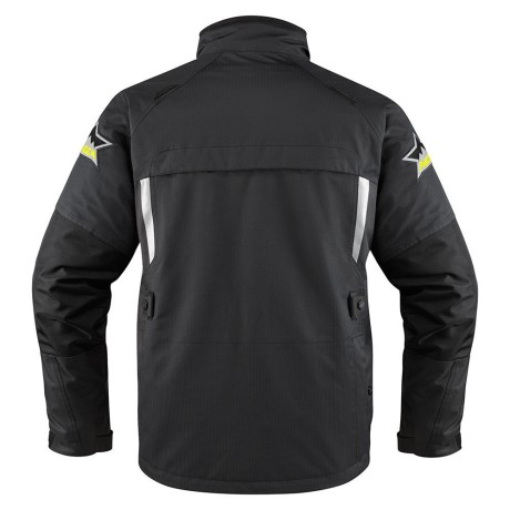 Куртка ICON RAIDEN DKR MONOCHROMATIC - BLACK (16267091465598)