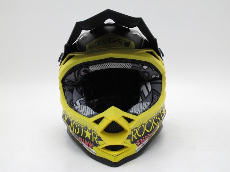 Шлем (кроссовый) JUST1 J32 YOUTH ROCKSTAR желтый/черный/белый матовый (15883559144101)