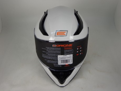Шлем (интеграл) Origine STRADA Solid белый глянцевый (15282055365877)