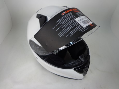 Шлем (интеграл) Origine STRADA Solid белый глянцевый (1528205539261)