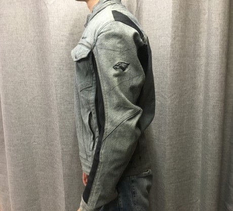 Куртка Hawk Moto муж. джинсовая Force Grey (15658700038583)