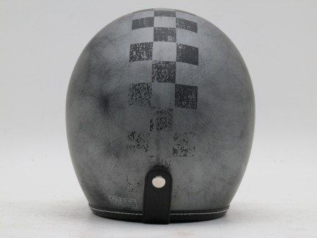 Шлем (открытый) Origine PRIMO Scacco серебристый матовый (16210964910767)