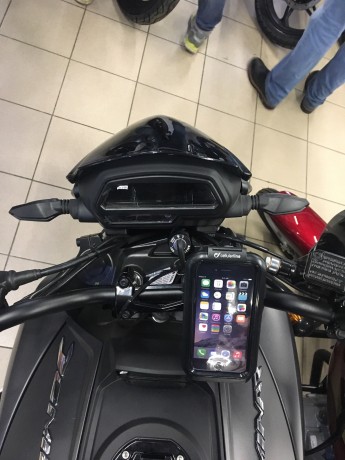 Держатель для Iphone 6S/6/7/8 на руль мотоцикла, велосипеда (15654413556212)