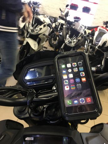 Держатель для Iphone 6S/6/7/8 на руль мотоцикла, велосипеда (15654413558937)
