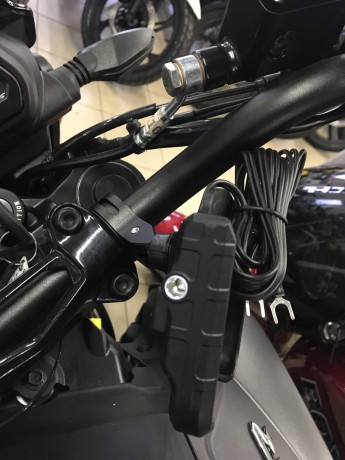 Аллюминиевый универсальный держатель SMMOTOALU мотокраб на руль мотоцикла, велосипеда (15654412371854)