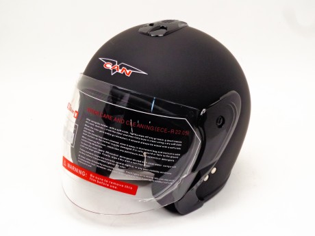 Шлем Vcan Max 617 открытый flat black (15519884464398)