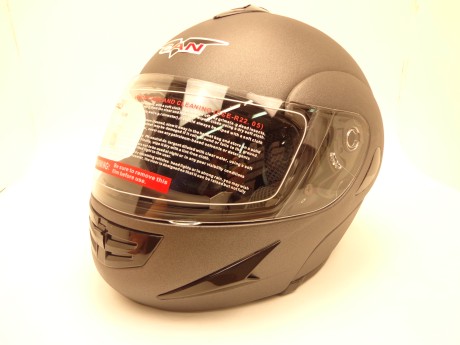 Шлем Vcan 200 модуляр stone grey (15518651160614)