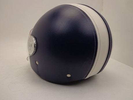 Шлем Vespa 522 открытый кожа aegean (15535170983077)