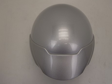 Шлем Vcan 522 открытый с козырьком silver (15571356311031)
