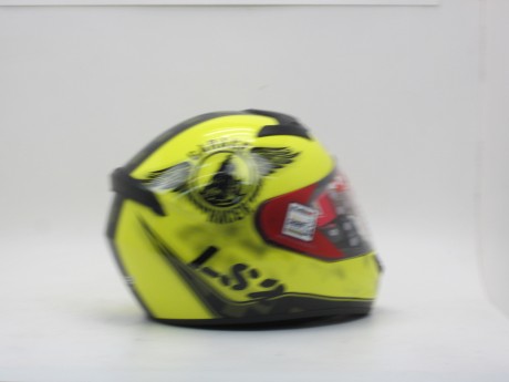 Шлем LS2 FF352 ROOKIE FAN HI-VIS YELLOW (1561806884595)