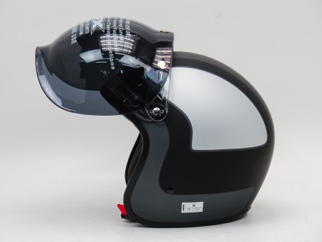 Стекло для шлема AFX 3-SNAP VINTAGE FLIP BUBBLE SHIELD SMOKE (15623501328395)
