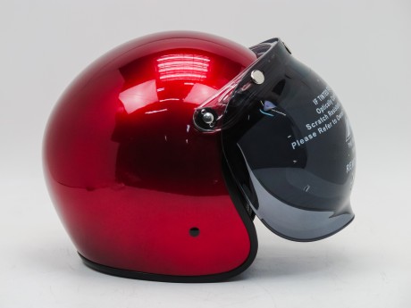 Стекло для шлема AFX 3-SNAP VINTAGE FLIP BUBBLE SHIELD SMOKE (15623501574454)