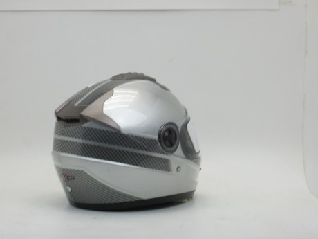 Шлем HIZER 528 silver (15618037412567)