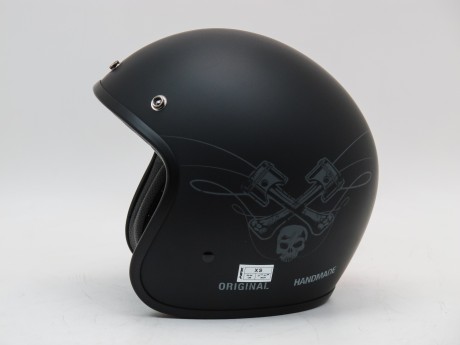 Шлем AFX FX-76 RACEWAY VINTAGE MATTE BLACK/ORANGE (15623495381429)