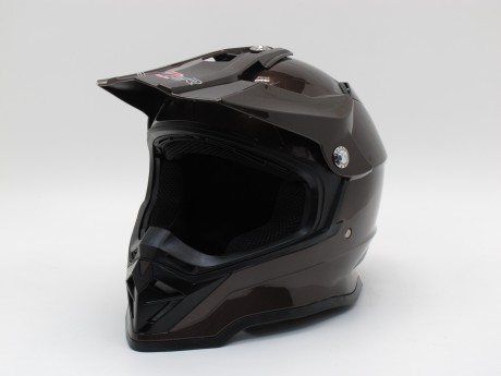 Шлем мото HIZER B6197  gray (15636478802399)