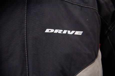 Куртка текстильная FIANRO RACING Drive (чёрно-серая) (16449187414488)