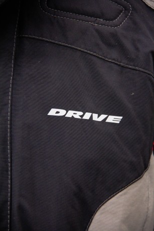 Куртка текстильная FIANRO RACING Drive (чёрно-серая) (16449187415682)