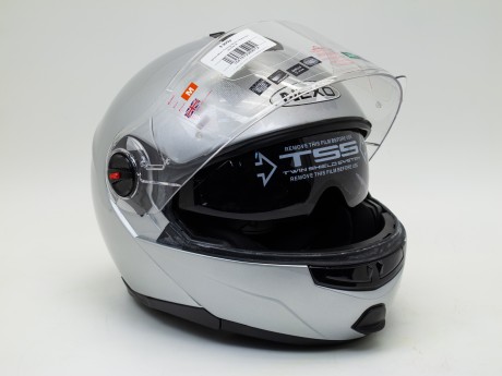 Шлем Nexo Touring Silver (модуляр) (15792027493465)