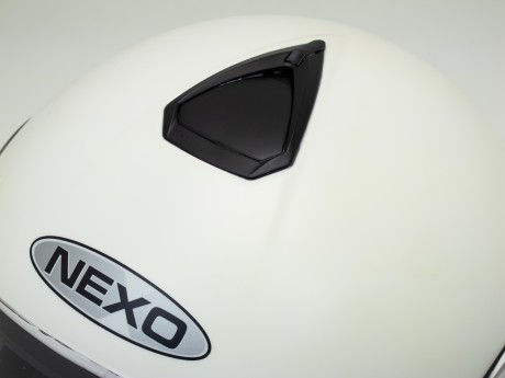 Шлем Nexo Touring flat white (модуляр) (15792026718327)