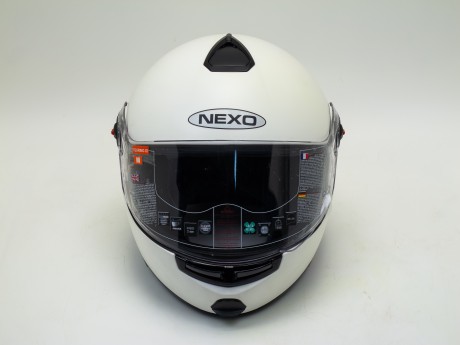 Шлем Nexo Touring flat white (модуляр) (15792026761125)