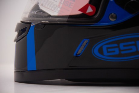 Шлем GSB G-349 BLACK&BLUE (16571247528873)