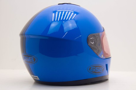 Шлем GSB G-349 BLACK&BLUE (16571247535981)