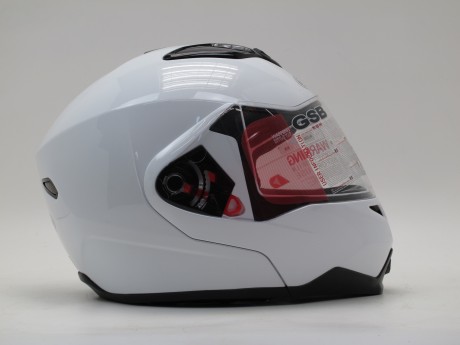 Шлем GSB G-339 WHITE GLOSSY (15844417407568)