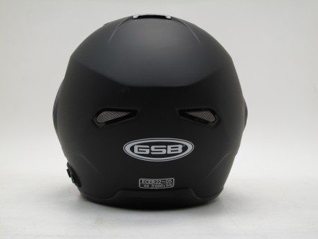 Шлем GSB G-339 BLACK MATT BLUETOOTH (1591632714116)