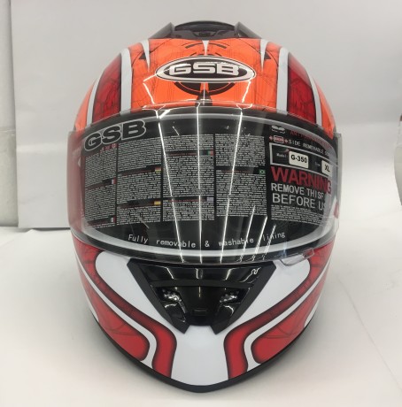 Шлем GSB G-350 Red/White (15665739931931)