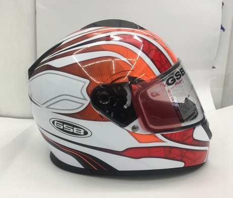 Шлем GSB G-350 Red/White (15665739937509)