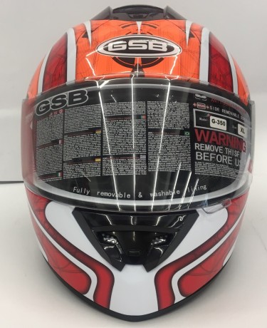 Шлем GSB G-350 Red/White (15665752425744)