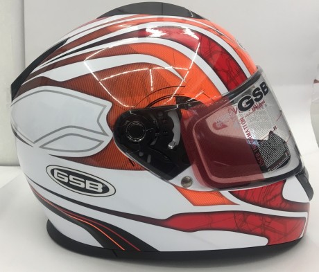 Шлем GSB G-350 Red/White (15665752428841)