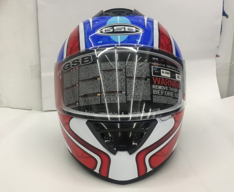 Шлем GSB G-350 Blue/Red (15665741536945)